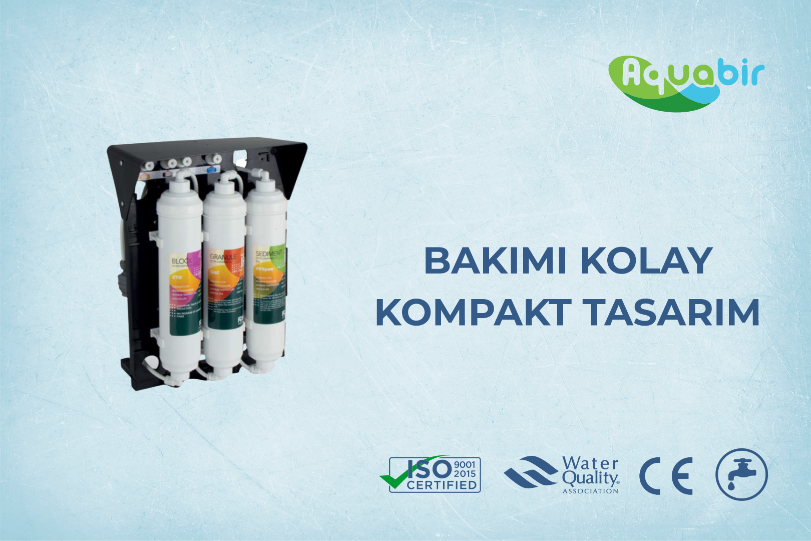 aquabir inline arıtma cihazı